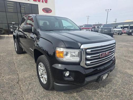 Onyx Black 2020 GMC Canyon SLE Truck
