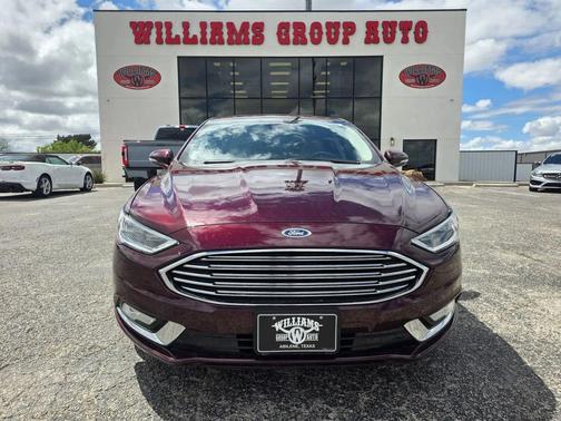 Maroon 2018 Ford Fusion Platinum