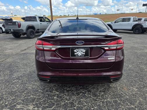 Maroon 2018 Ford Fusion Platinum