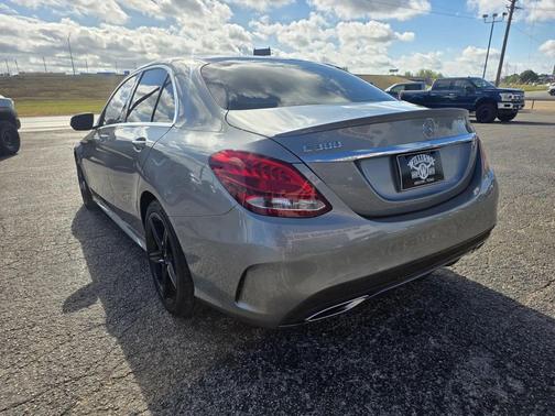 Gray White 2016 Mercedes-Benz C-Class C300