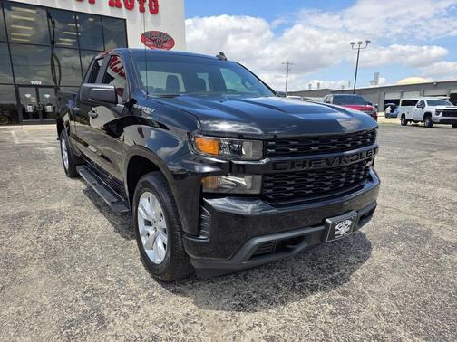 Black 2020 Chevrolet Silverado 1500 Custom