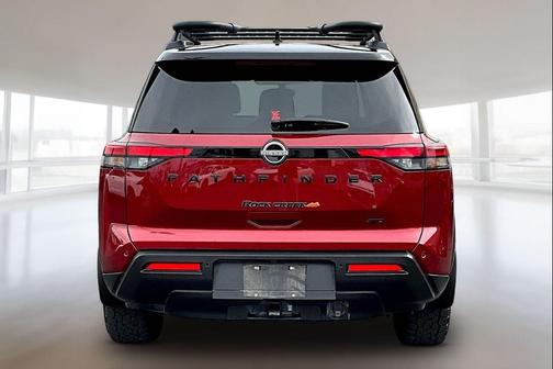Scarlet Ember Tintcoat/Super Black 2024 Nissan Pathfinder Rock Creek 4WD