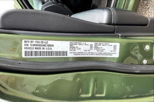 F8 Green Clearcoat 2022 Dodge Durango GT Plus