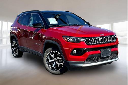 Red Hot Pearlcoat 2025 Jeep Compass Limited