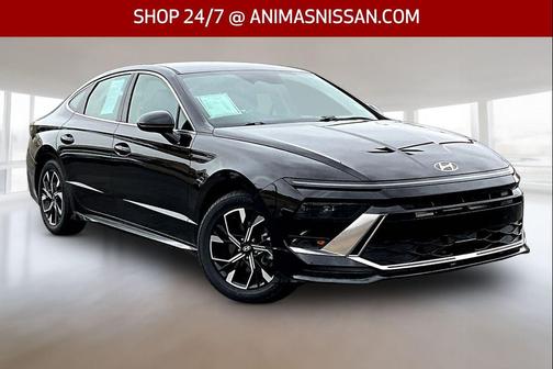 Onyx Black 2024 Hyundai SONATA SEL
