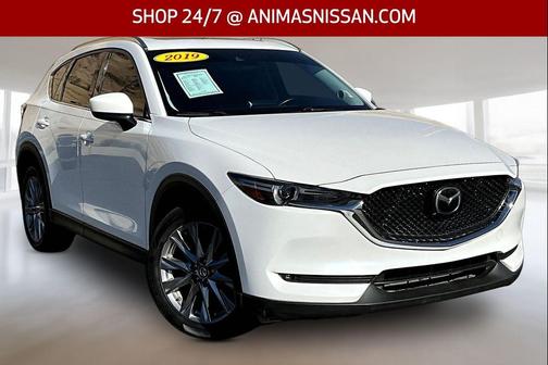 Snowflake White Pearl Mica 2019 Mazda CX-5 Grand Touring