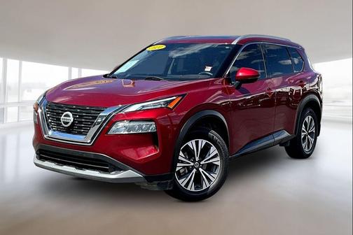 Scarlet Ember Tintcoat 2021 Nissan Rogue SV