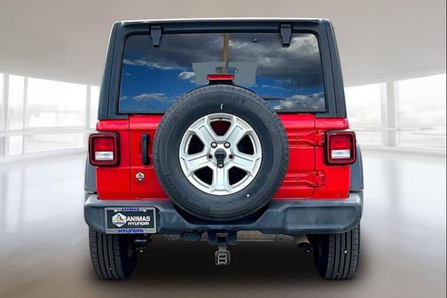 Firecracker Red Clearcoat 2023 Jeep Wrangler Sport S