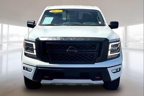 Glacier White 2024 Nissan Titan PRO-4X