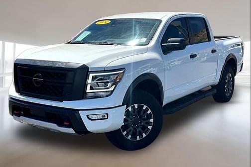 Glacier White 2024 Nissan Titan PRO-4X