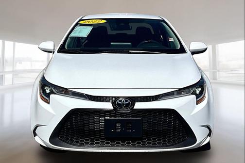 White 2022 Toyota Corolla LE