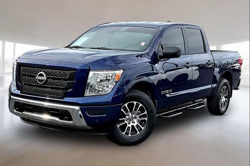 Deep Blue Pearl 2024 Nissan Titan SV