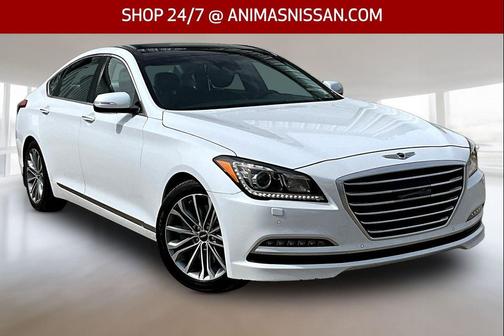 Casablanca White 2017 Genesis G80 3.8