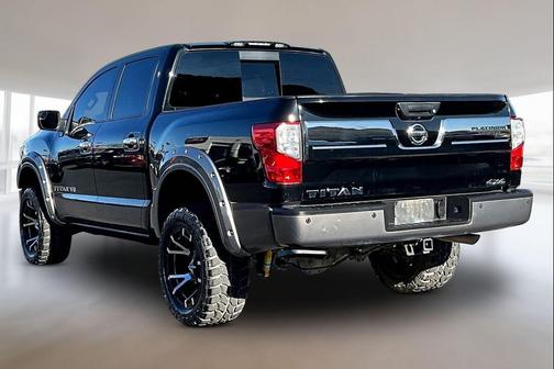 Magnetic Black 2018 Nissan Titan Platinum Reserve