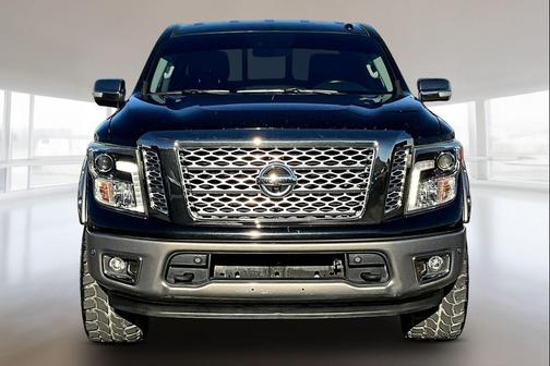 Magnetic Black 2018 Nissan Titan Platinum Reserve