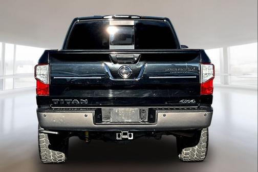 Magnetic Black 2018 Nissan Titan Platinum Reserve