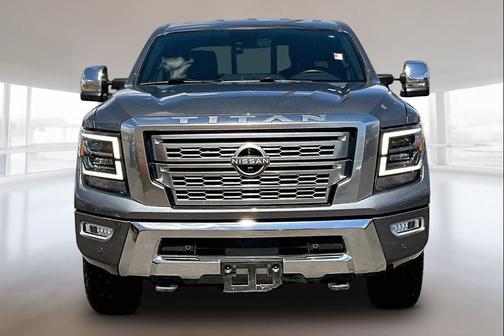 Gun Metallic 2023 Nissan Titan XD Platinum Reserve