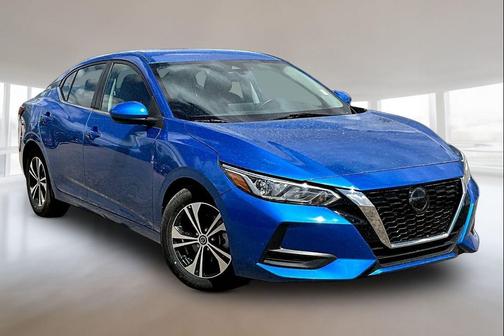 Electric Blue Metallic 2023 Nissan Sentra SV