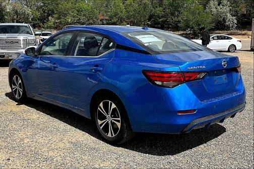 Electric Blue Metallic 2023 Nissan Sentra SV