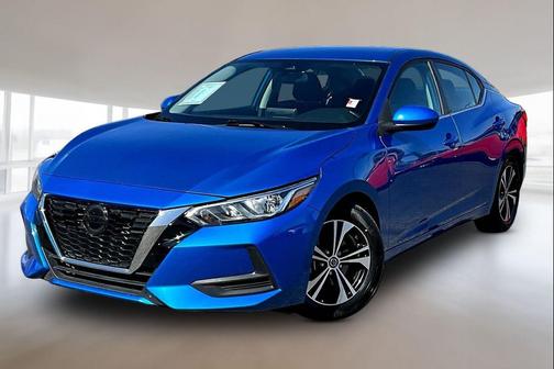 Electric Blue Metallic 2023 Nissan Sentra SV