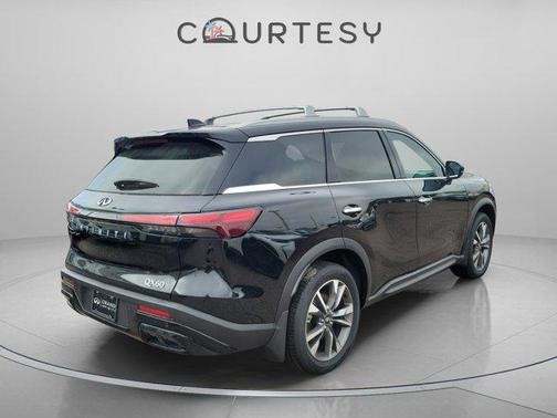 Mineral Black 2025 INFINITI QX60 Luxe