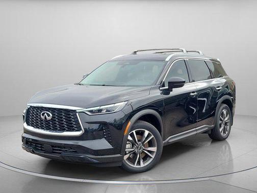 Mineral Black 2025 INFINITI QX60 Luxe