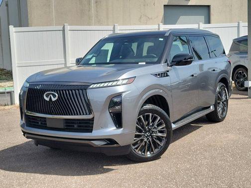 Dynamic Metal/Black Obsidian 2026 INFINITI QX80 AUTOGRAPH AWD