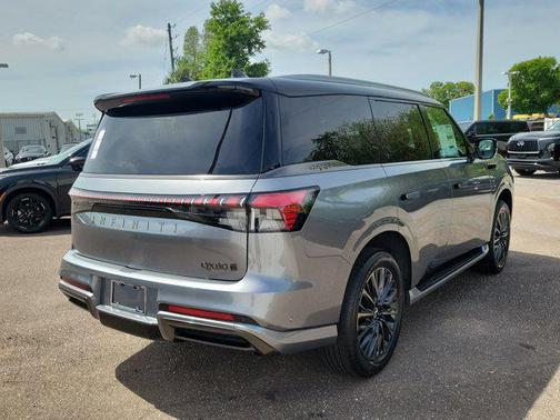 Dynamic Metal/Black Obsidian 2026 INFINITI QX80 AUTOGRAPH AWD