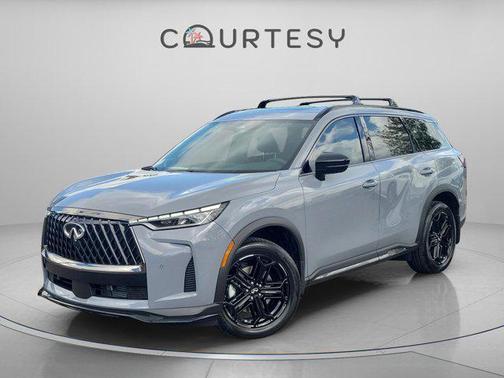 Harbor Gray 2026 INFINITI QX60 SPORT AWD