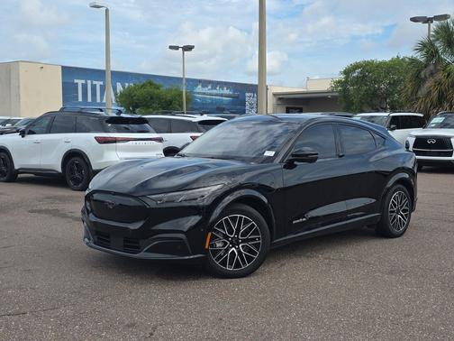 Shadow Black 2024 Ford Mustang Mach-E Premium