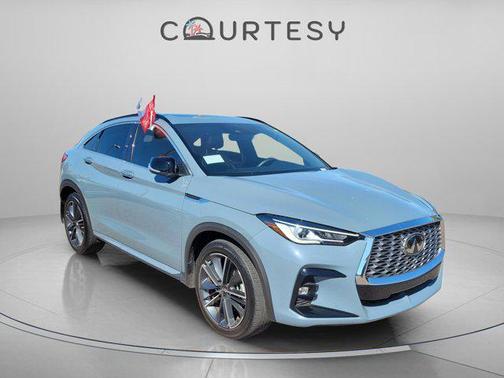 Slate Gray 2025 INFINITI QX55 LUXE