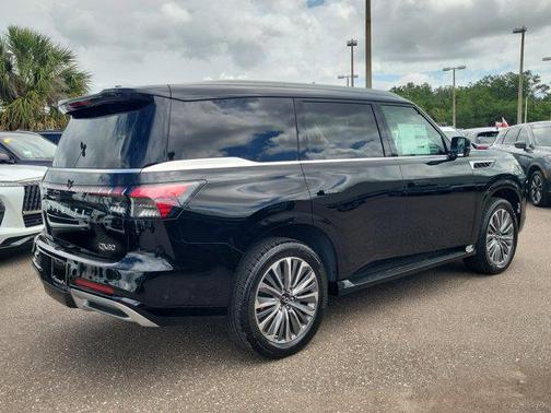 Black Obsidian 2026 INFINITI QX80 Luxe