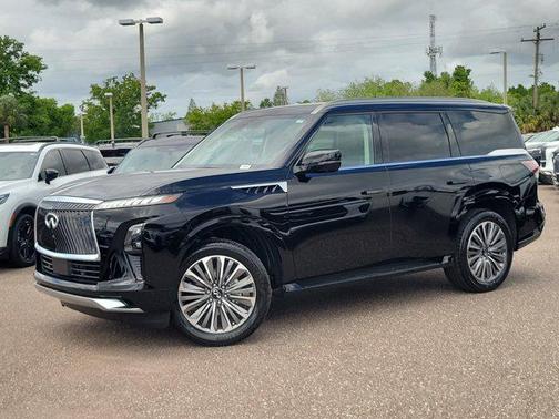 Black Obsidian 2026 INFINITI QX80 Luxe