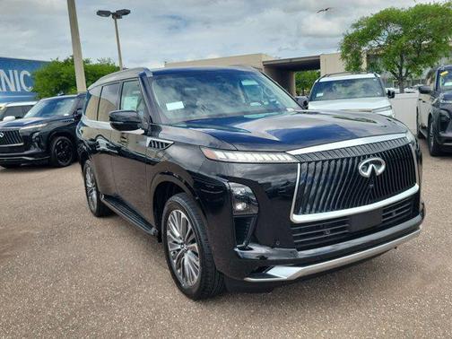 Black Obsidian 2026 INFINITI QX80 Luxe