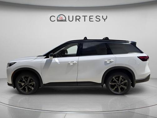 Radiant White/Black Obsidian 2027 INFINITI QX60 AUTOGRAPH