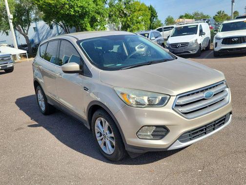 White Gold Metallic 2017 Ford Escape SE