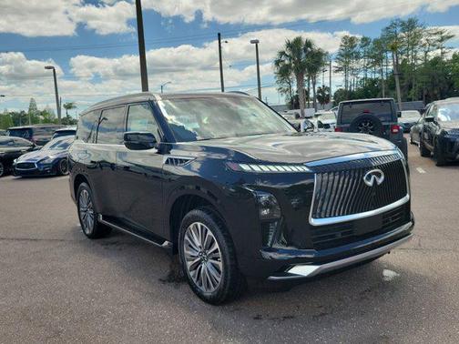 Black Obsidian 2026 INFINITI QX80 Luxe