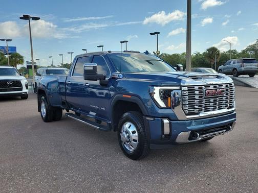 Downpour Metallic 2024 GMC Sierra 3500 Denali