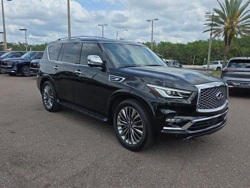 Black Obsidian 2021 INFINITI QX80 SENSORY