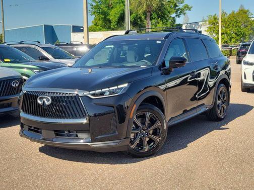 Mineral Black/Graphite Shadow 2026 INFINITI QX60 AUTOGRAPH