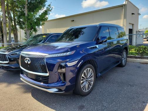 Grand Blue 2025 INFINITI QX80 SENSORY AWD