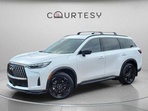 Radiant White 2026 INFINITI QX60 SPORT AWD