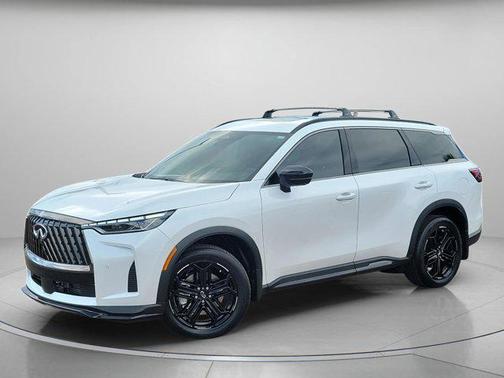 Radiant White 2026 INFINITI QX60 SPORT AWD