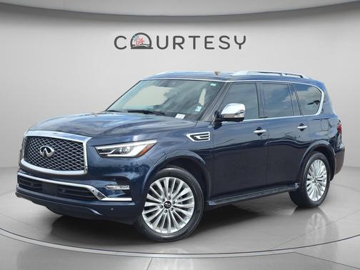 Hermosa Blue 2022 INFINITI QX80 SENSORY