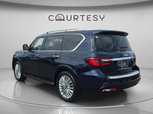 Hermosa Blue 2022 INFINITI QX80 SENSORY