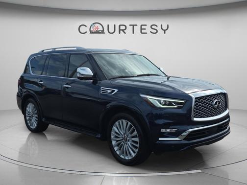 Hermosa Blue 2022 INFINITI QX80 SENSORY