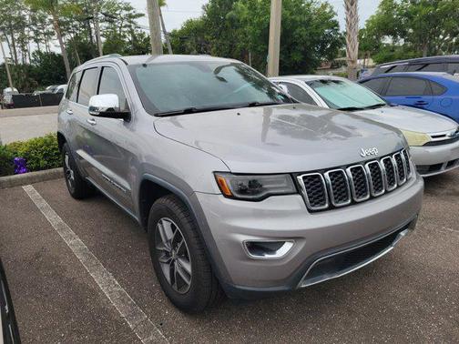 Billet Silver Metallic Clearcoat 2017 Jeep Grand Cherokee Limited