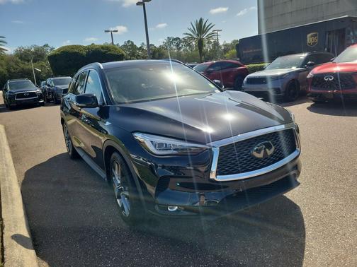 Mineral Black 2021 INFINITI QX50 AUTOGRAPH