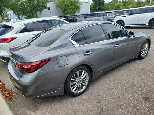 Graphite Shadow 2020 INFINITI Q50 3.0t LUXE