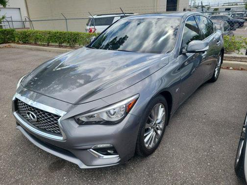 Graphite Shadow 2020 INFINITI Q50 3.0t LUXE